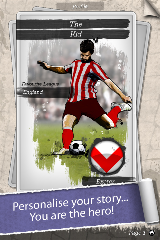 New Star Soccer G-Story Game Screenshot