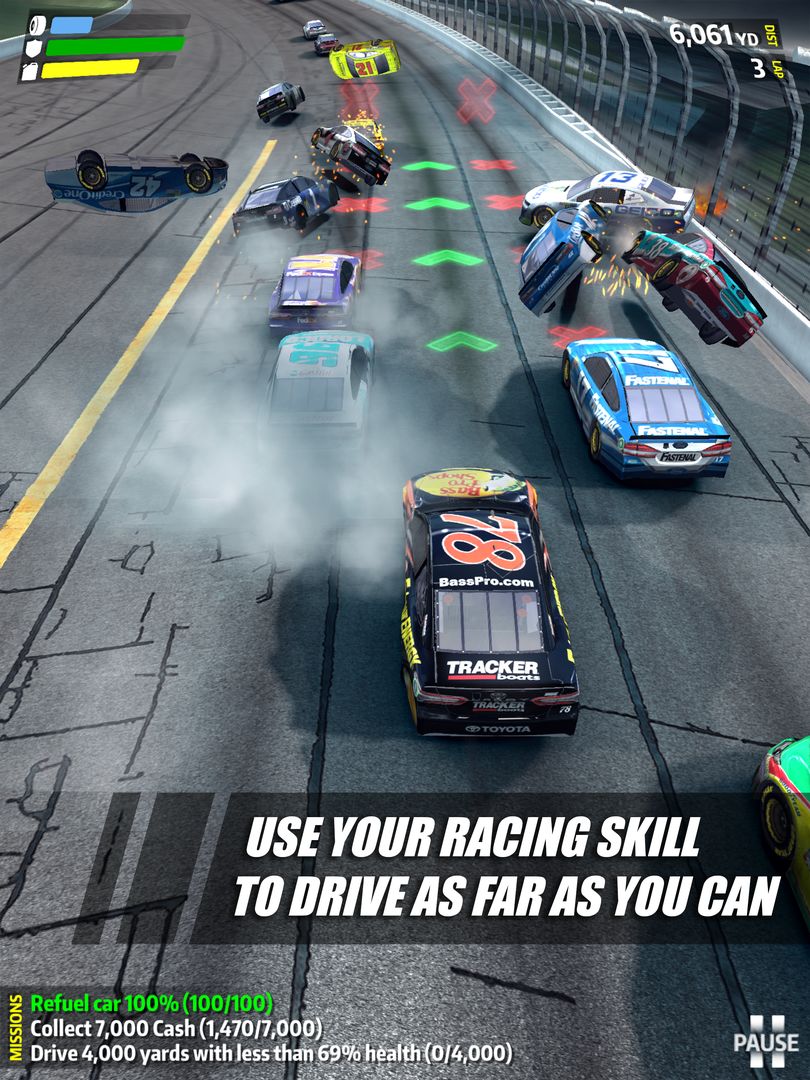 NASCAR Rush 게임 스크린 샷