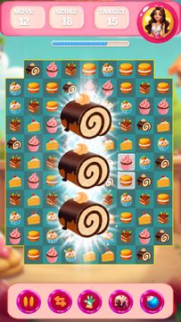 Pastry Delight Saga 게임 스크린샷