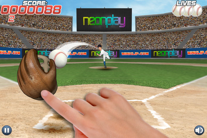 Pro Baseball Catcher 게임 스크린 샷