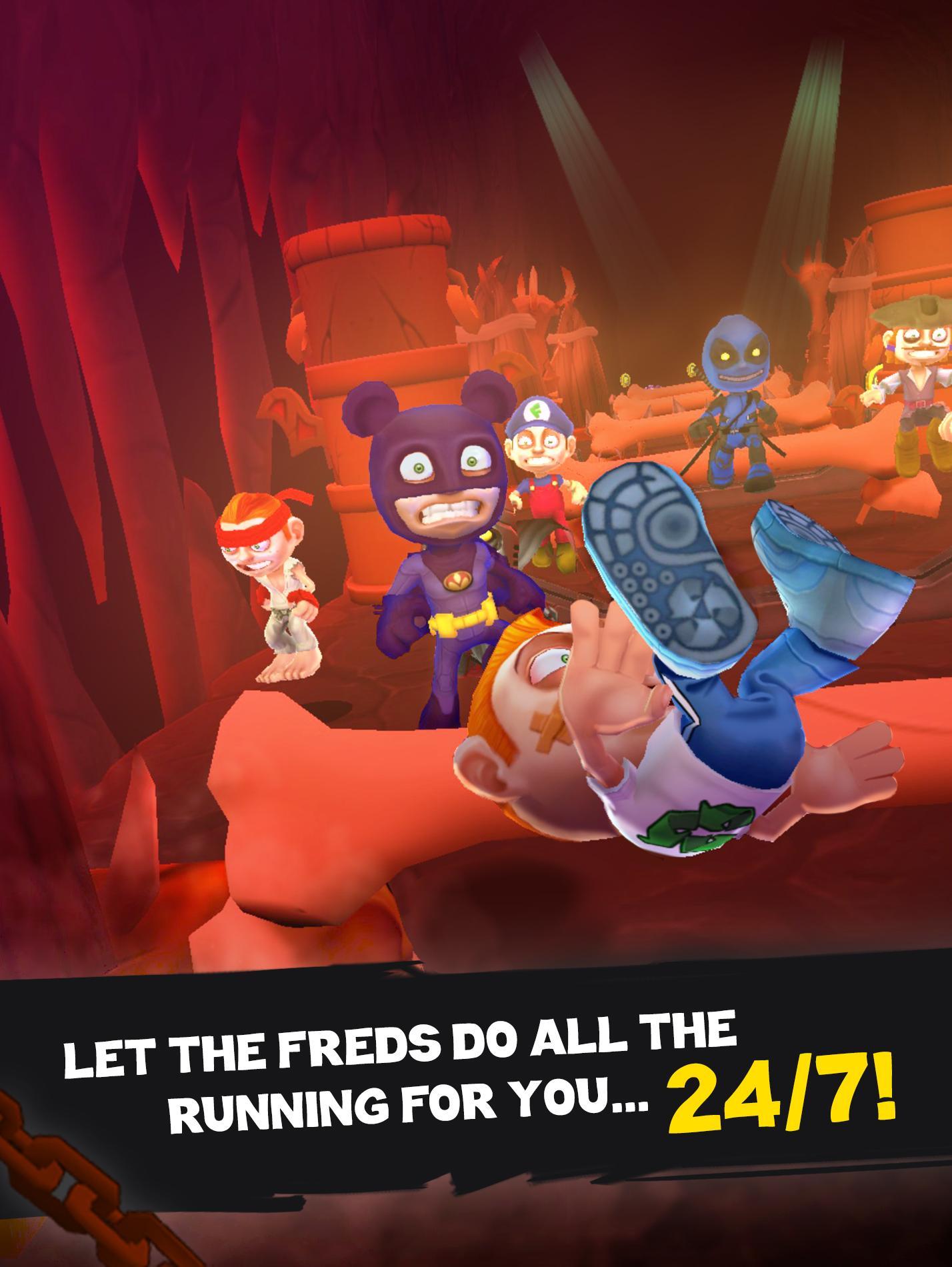 Clicker Fred Game Screenshot
