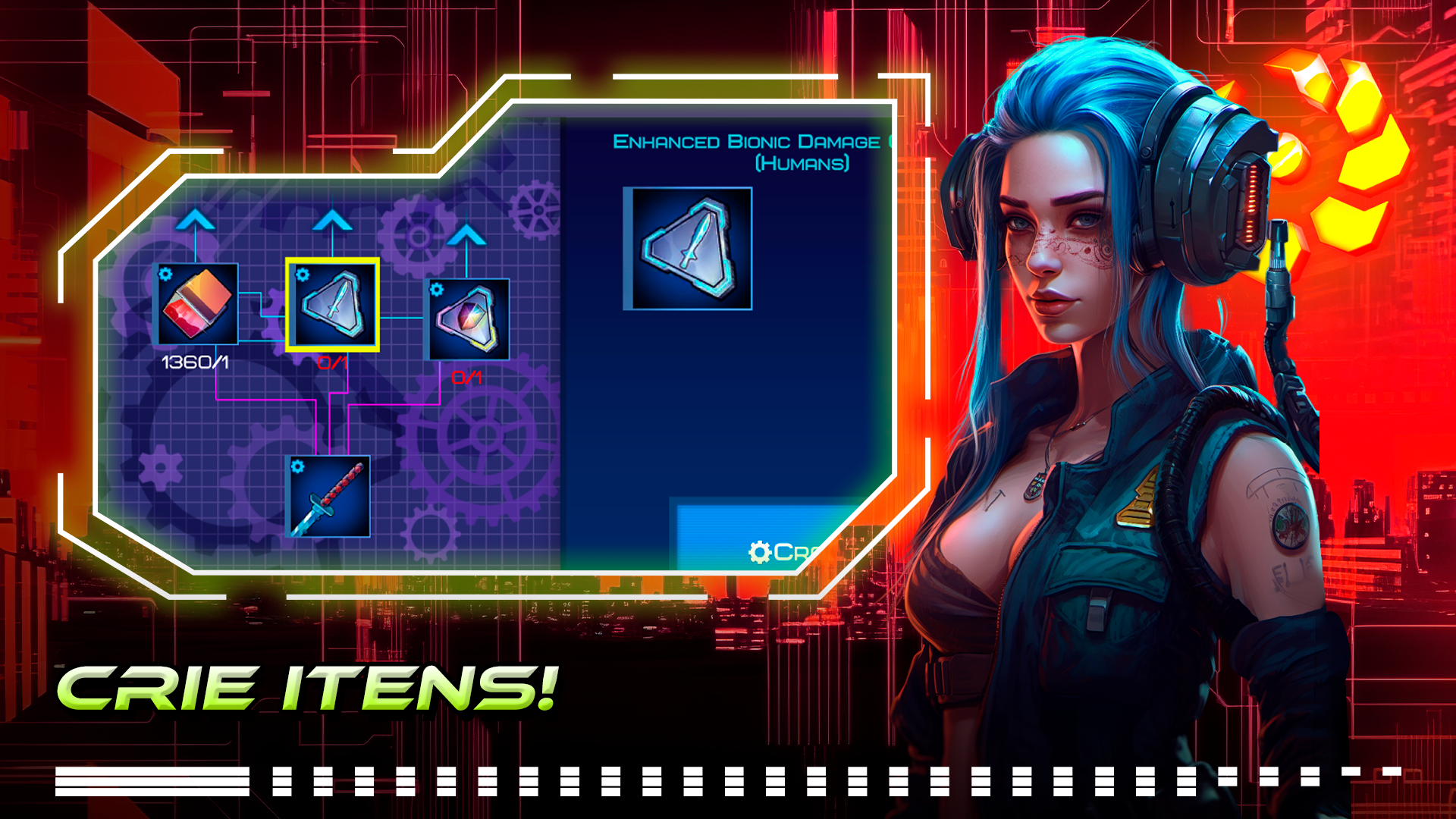 Captura de Tela do Jogo Olympus Hero: Sci-Fi RPG