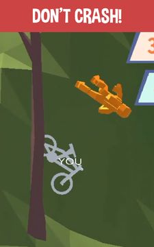 Hill Down Race Game Screenshot