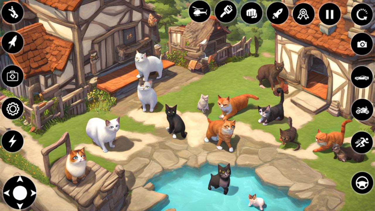 Cat Simulator 3d Animal Life Game Screenshot