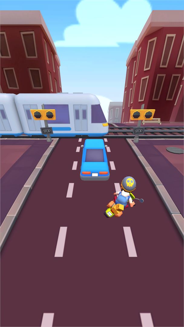 Deliveryman: 3d Motorcycle Racing screenshot game