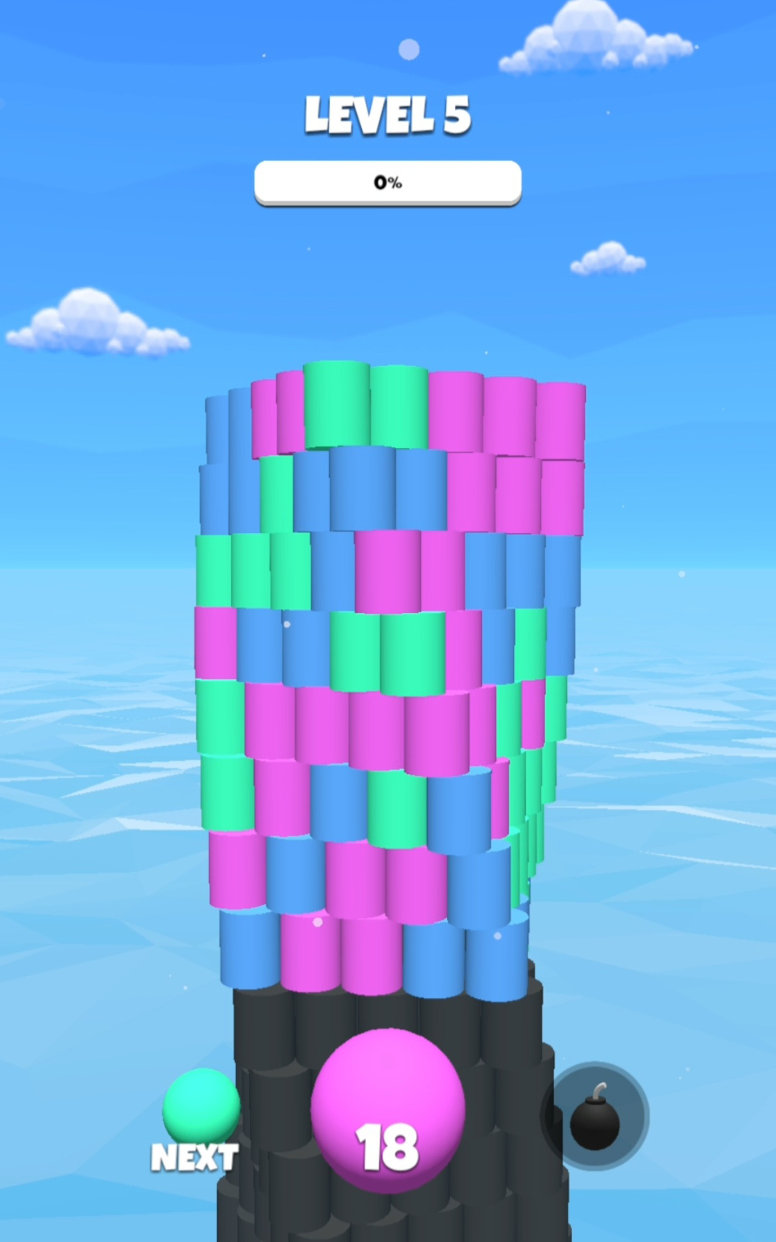 Cuplikan Layar Game Tower Color