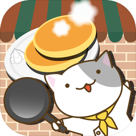 Pancake shop of cat