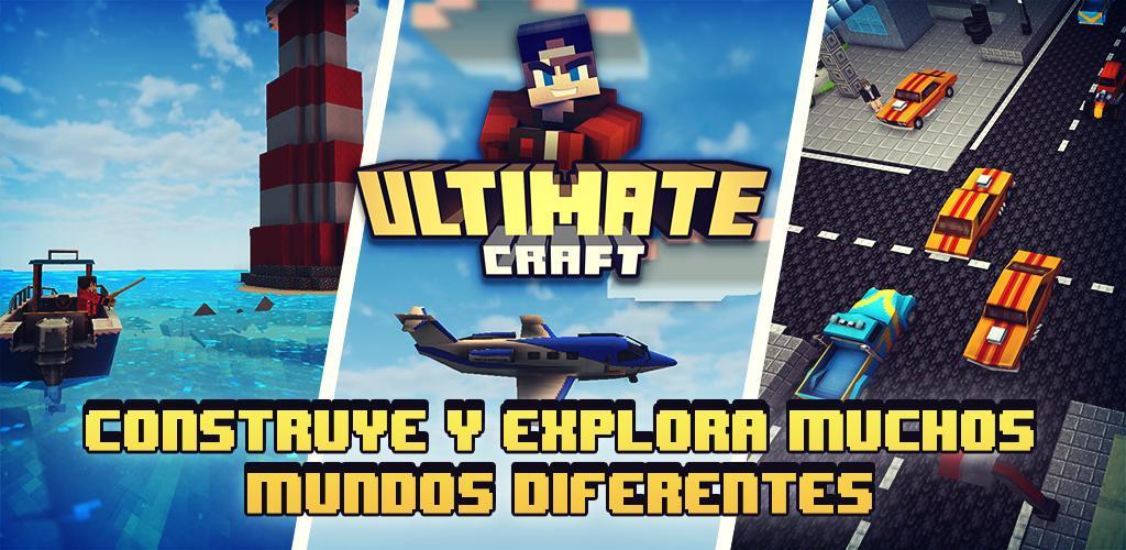 Banner of Ultimate Craft: Mundo Cubico 1.3030