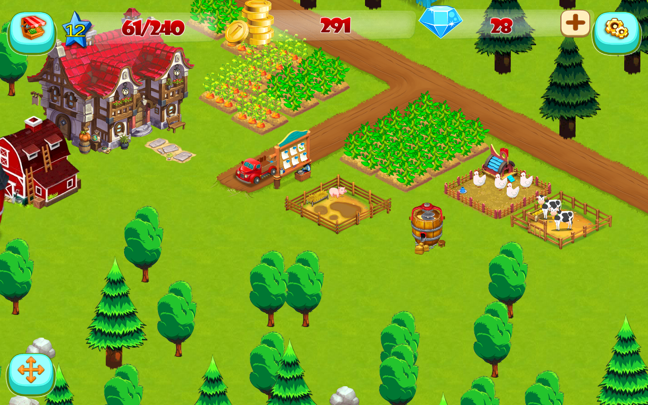 Family Farm ゲームのスクリーンショット