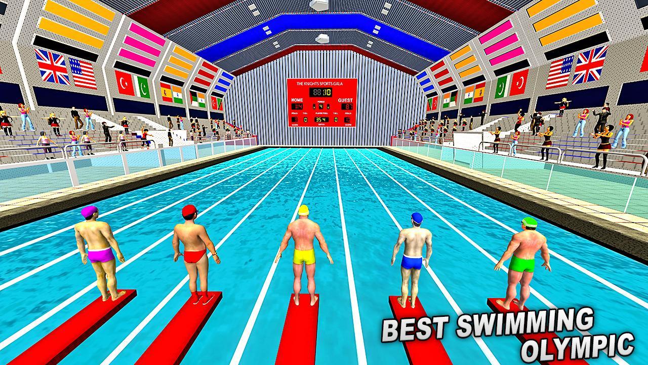 Real Swimming Pool Game 2018 Game Screenshot