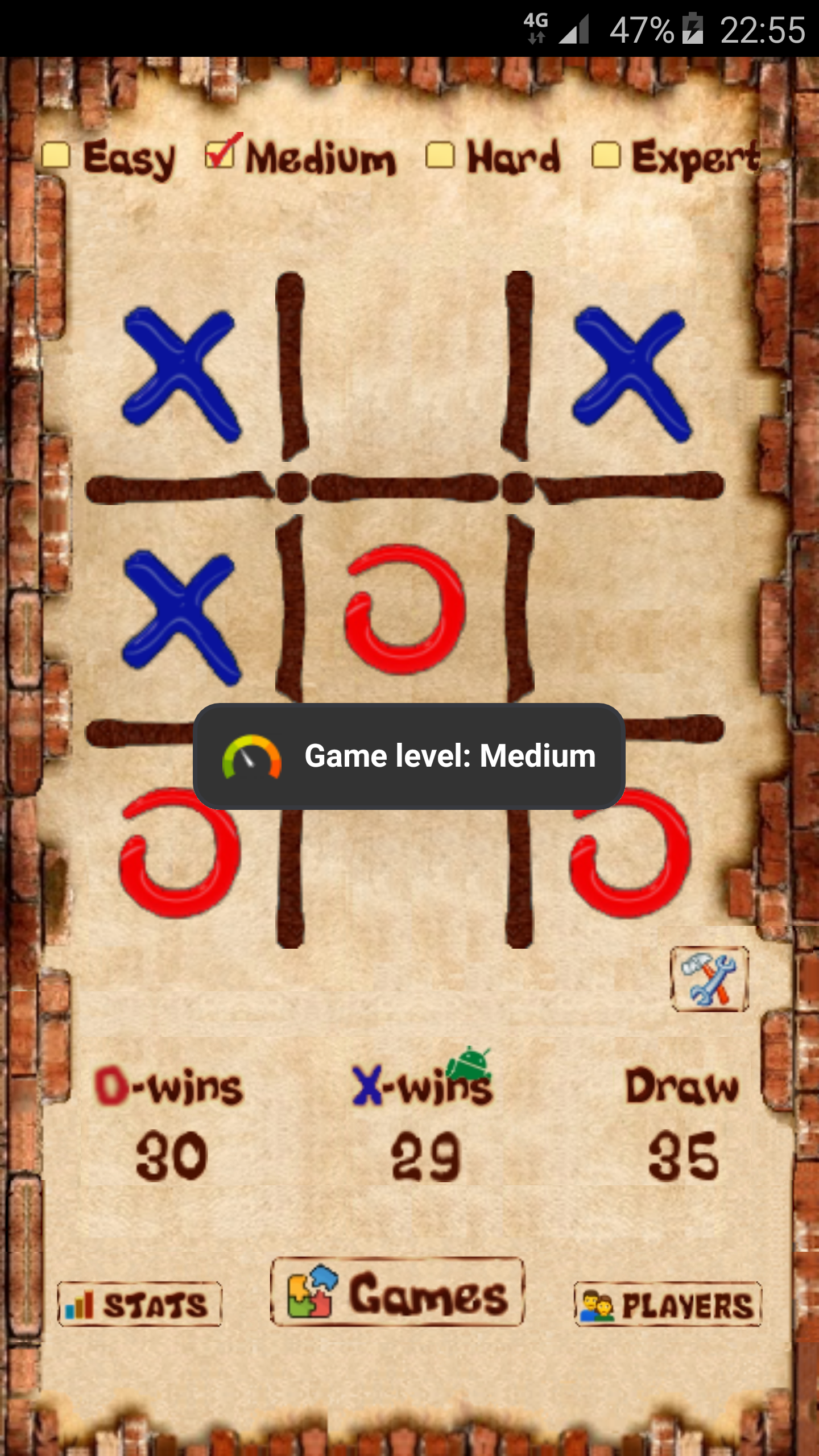 Tic Tac Toe Game Screenshot