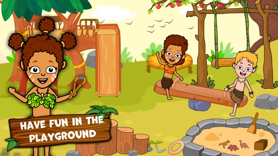 Screenshot of Caveman Games World for Kids