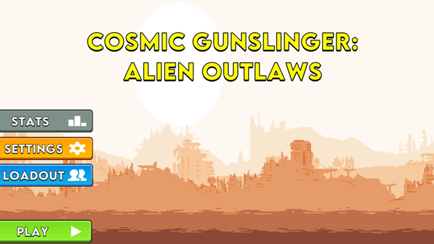 Cuplikan Layar Game Cosmic Gunslinger