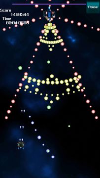 目指せトップ10!スペース弾幕シューティング無料 Game Screenshot