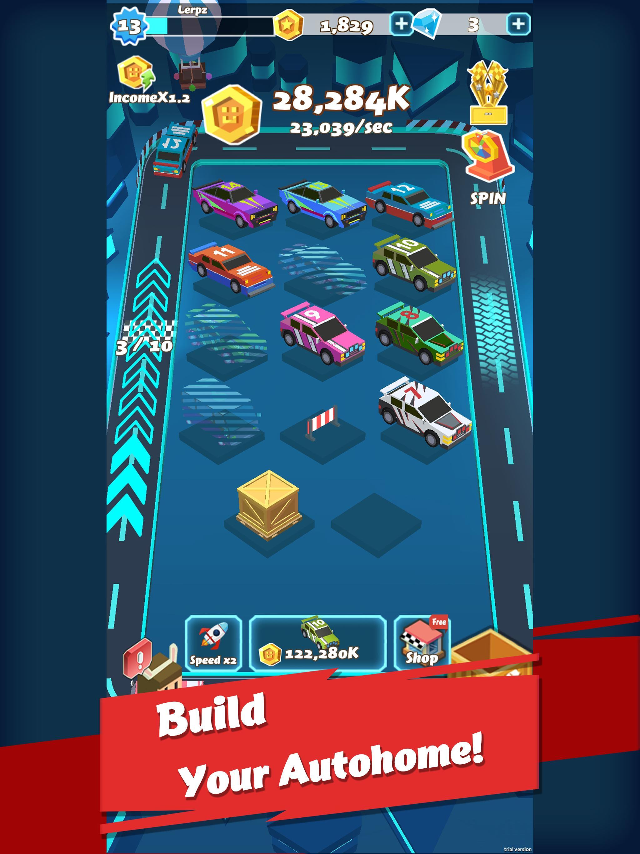 Vehicle Merger Game Screenshot