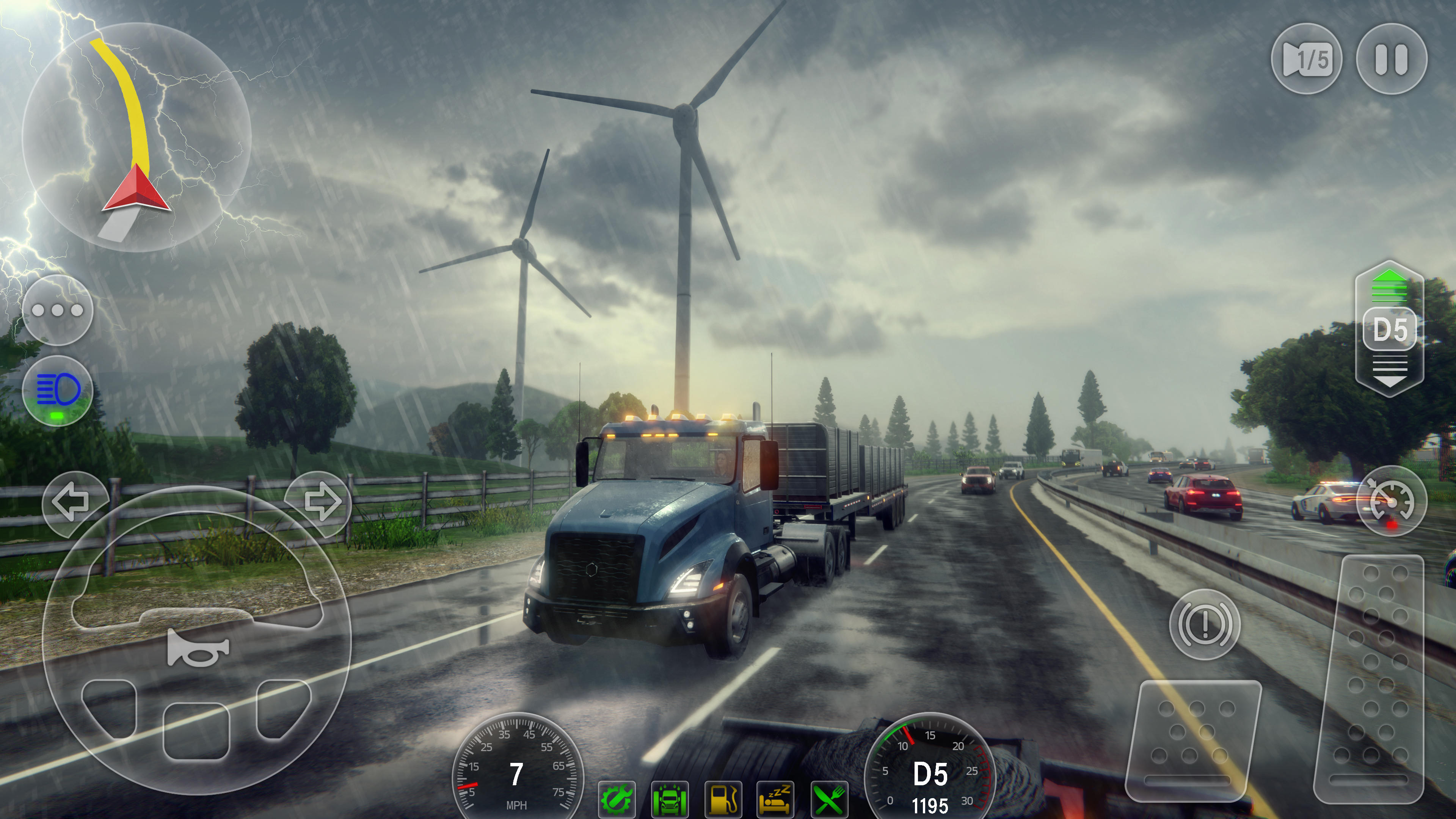Truck Simulator Drive USA: EVO Game Screenshot