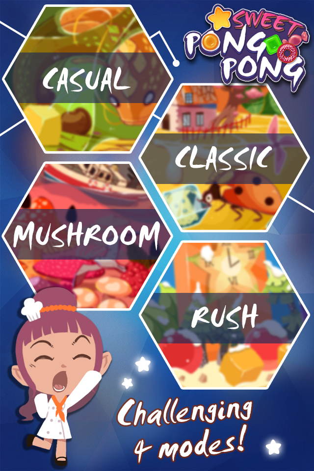 Sweet Pong Pong 遊戲截圖