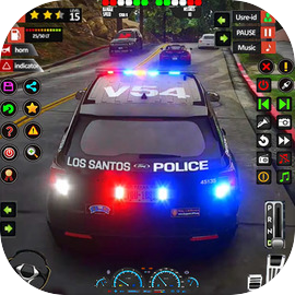 アメリカのパトカー警察ゲーム
