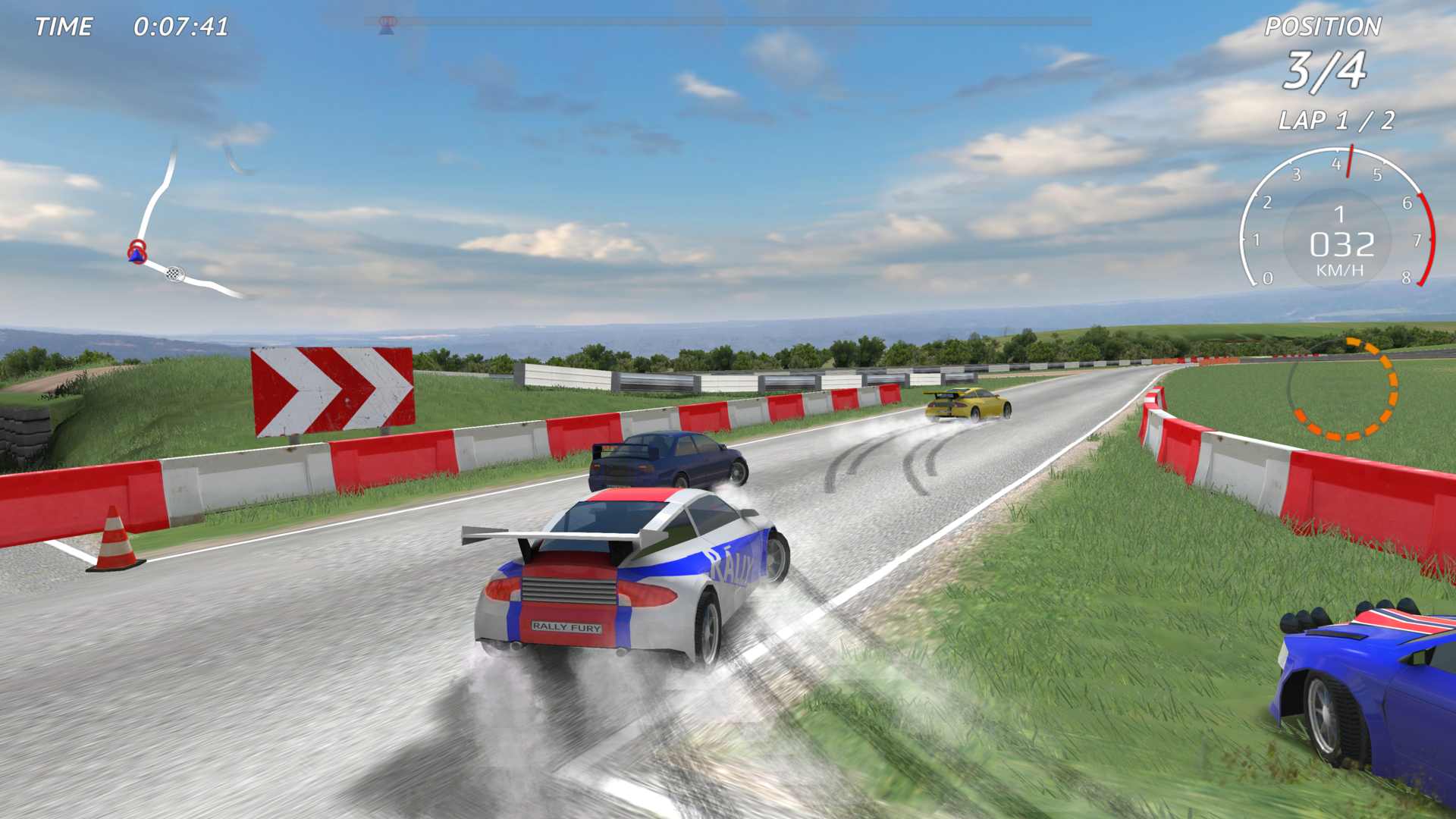 Rally Fury - Extreme Racing Game Screenshot