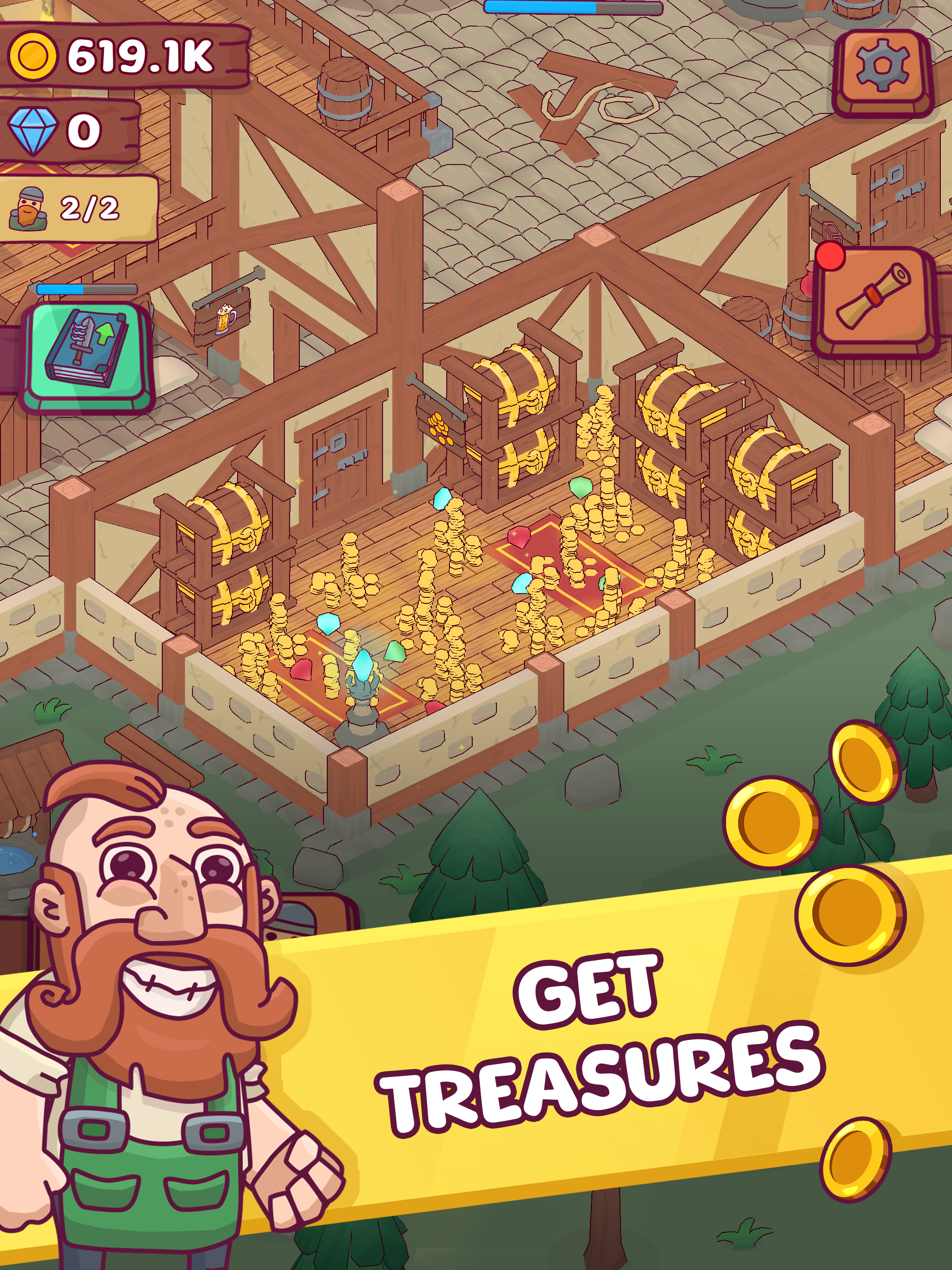 Screenshot of Heroes Tavern: Idle Pub Tycoon