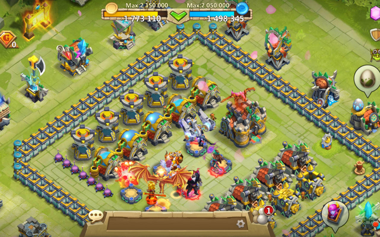 Ảnh chụp màn hình Castle Clash: Regu Royale