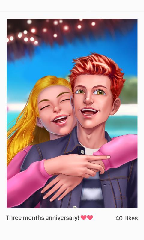 Cuplikan Layar Game High School Prom Love Story 2