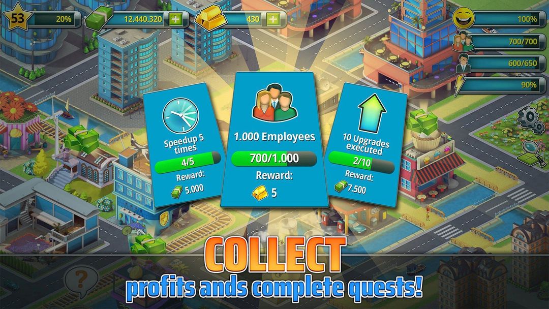 Town Building Games: Tropic Ci screenshot game