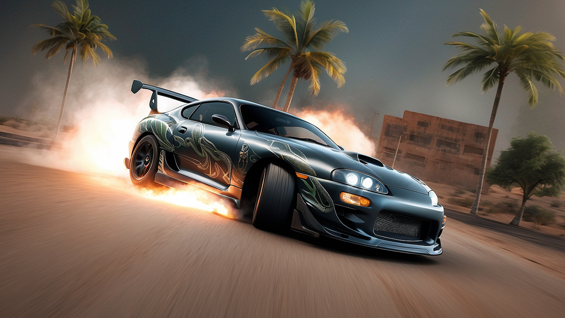 Captura de Tela do Jogo Drifting & Driving: Car Games