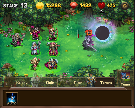 Infinity RPG ภาพหน้าจอเกม