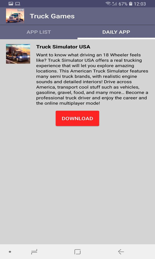 Screenshot of 3D Driving Games: Bus, Truck Simulators 2019