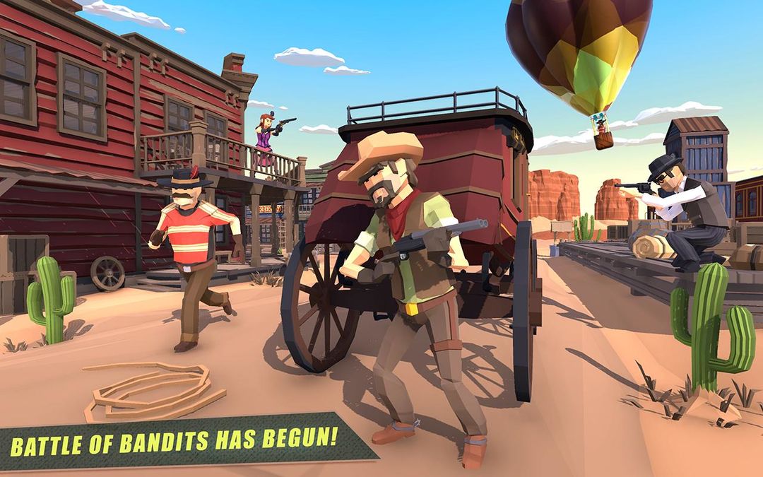 West Battle Royale screenshot game