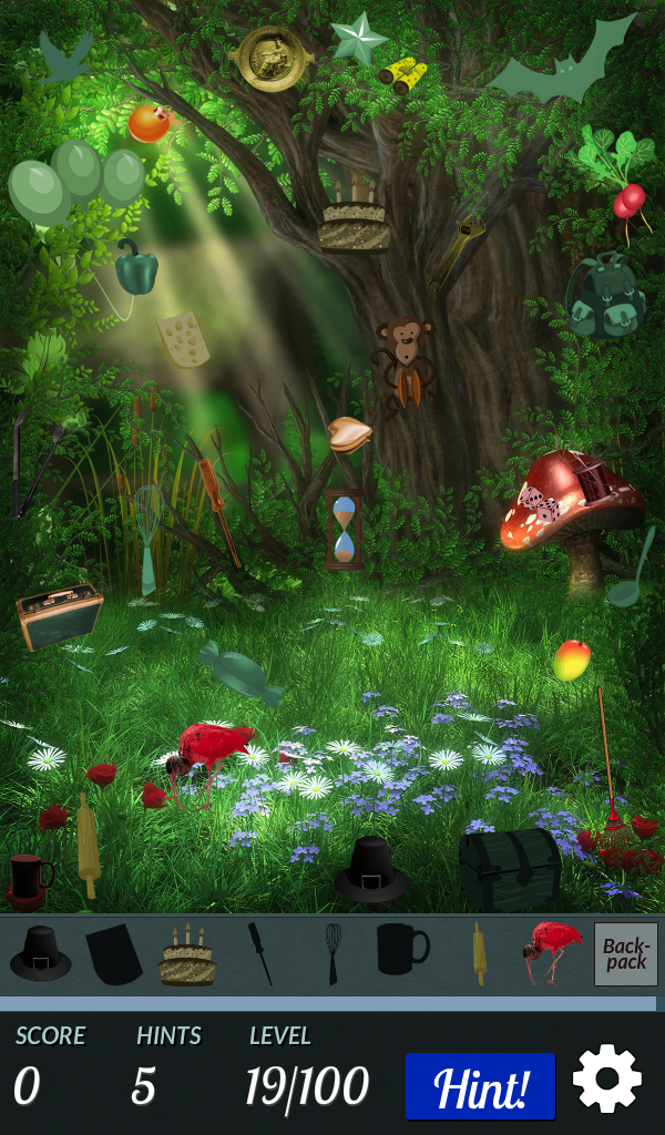 Hidden Object - Gift of Spring Game Screenshot