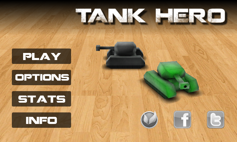 Tank Hero 게임 스크린샷
