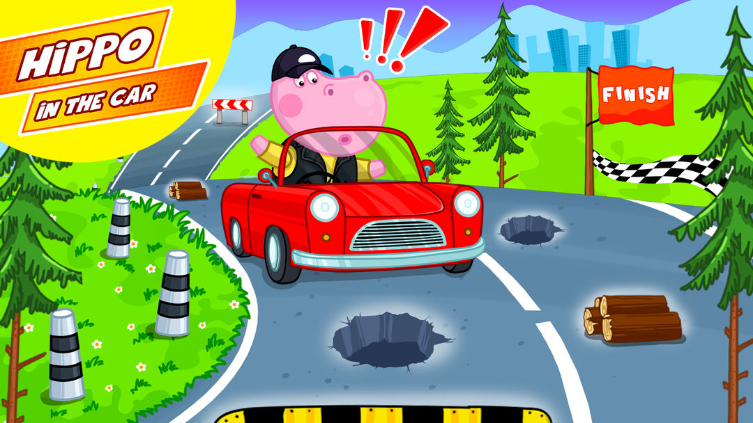 City car racing screenshot game