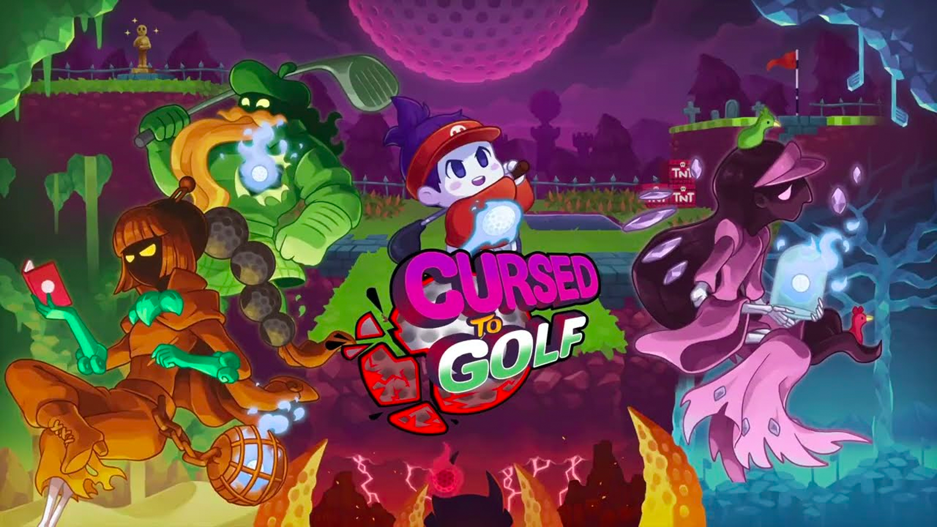 Banner of Cursed to Golf (PS/XBOX/NS/PC) 