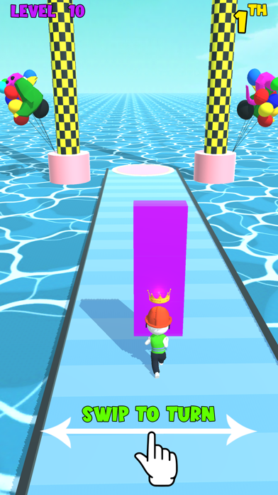 Fun Race 3D Game : Bridge Race Game Screenshot