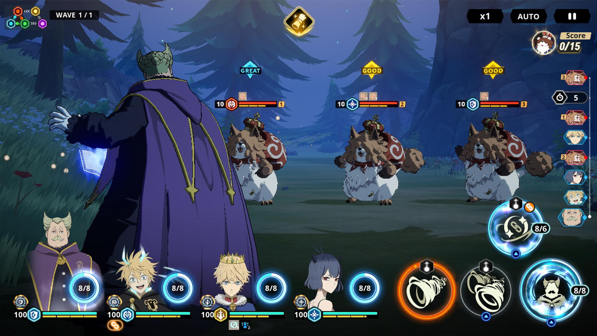 Black Clover M Game Screenshot