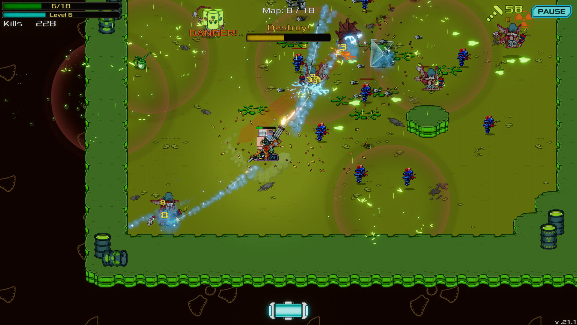 Gunbot Diplomacy screenshot game