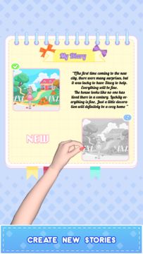 DIY Paper Doll: Dress Up Diary Game Screenshot