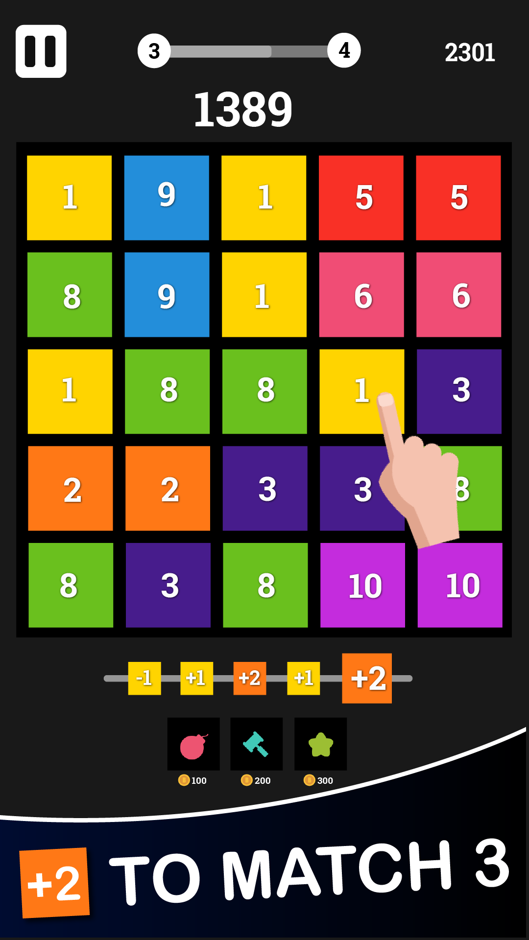 Screenshot of Number Games Epic Block Puzzle