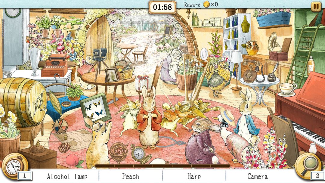 Screenshot of Peter Rabbit -Hidden World-