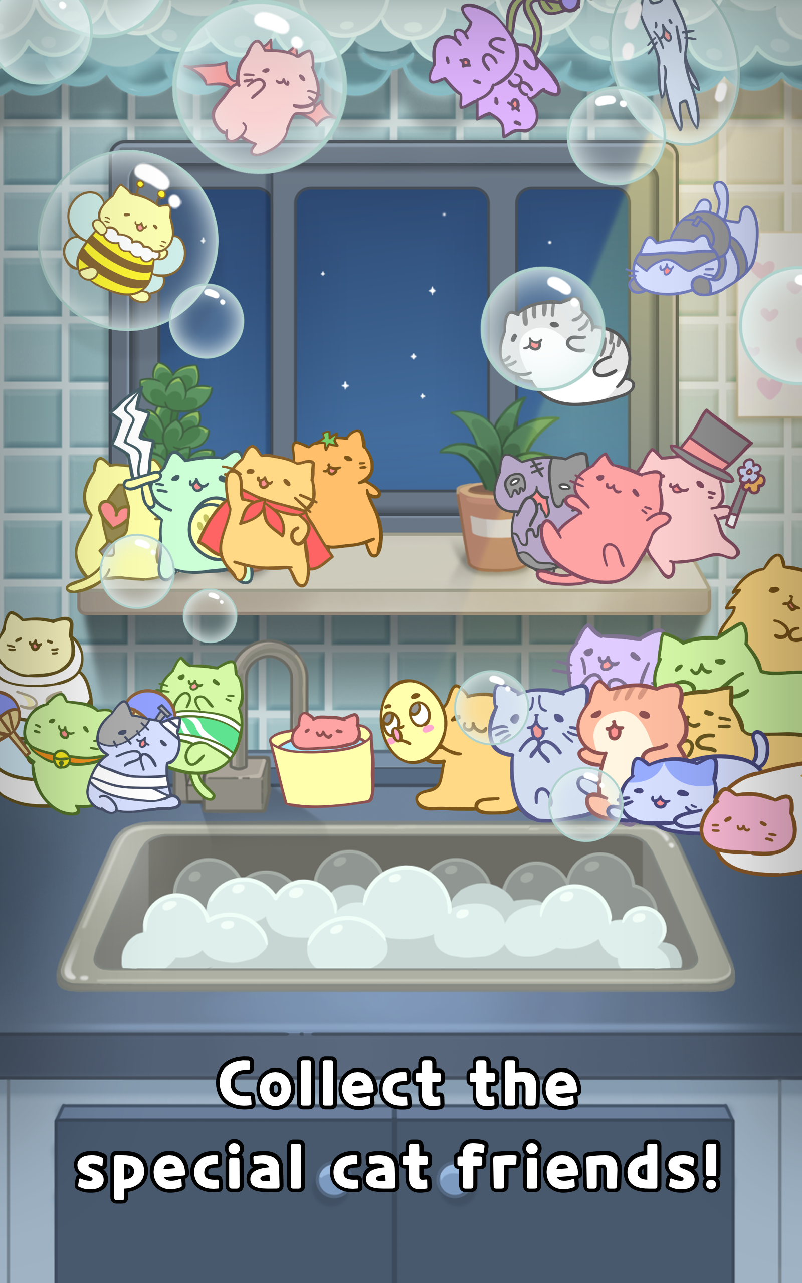MitchiriNeko Bubble: Shooter Game Screenshot