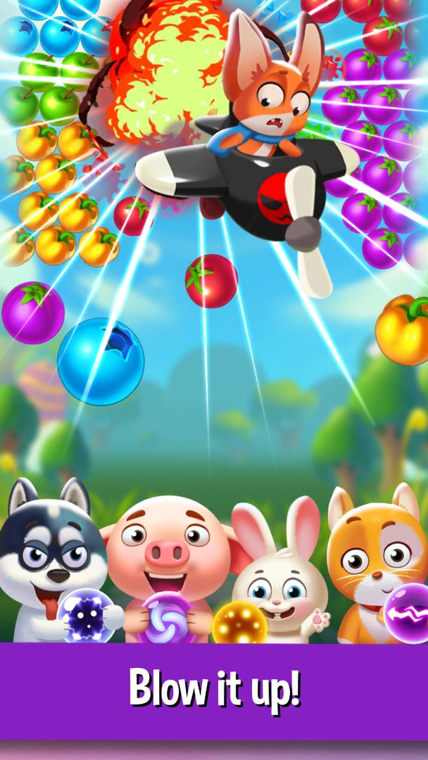 Bubble Fruit: Bubble Shooter screenshot game