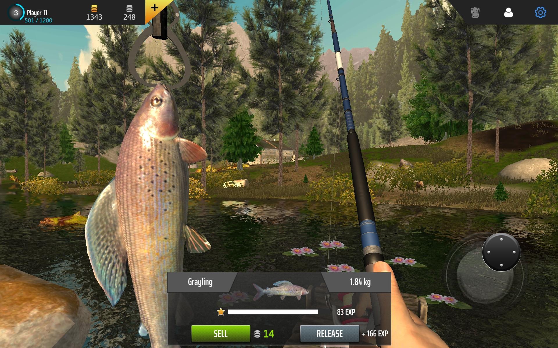 Professional Fishing Game Screenshot