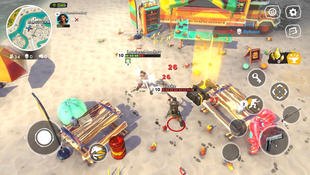 Arena Survivors Battle Royale screenshot game