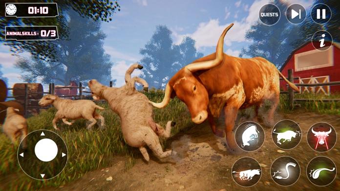 Scary Cow Simulator: Payday 3D Game Screenshot