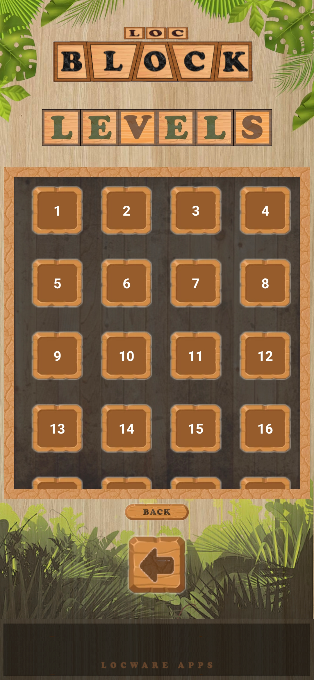 LOC Block Game Screenshot