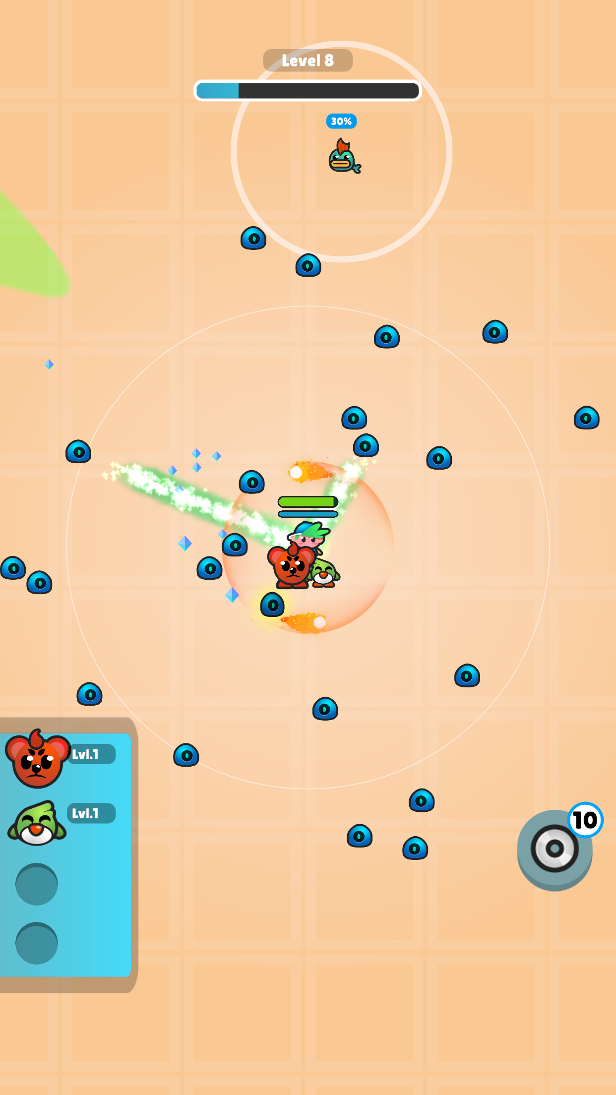 Survivor Monster Game Screenshot