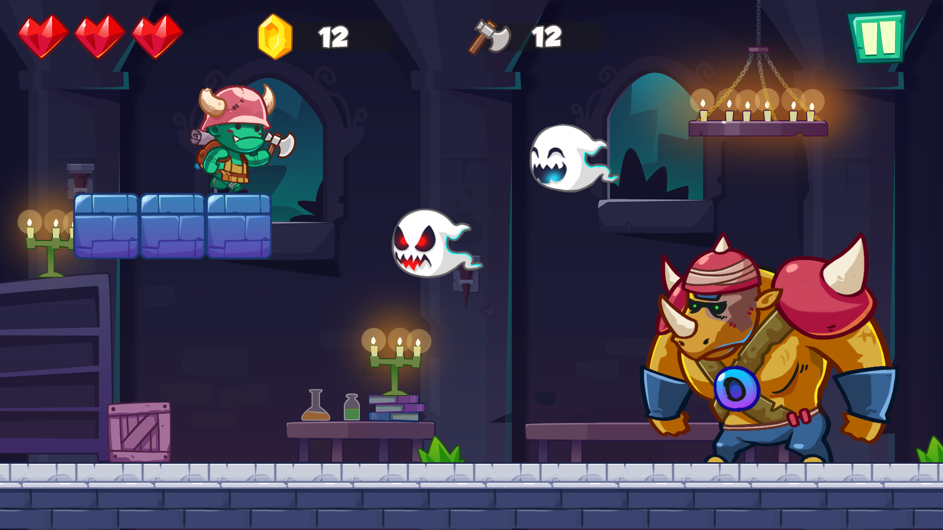 Jungle Adventures: Super World ภาพหน้าจอเกม