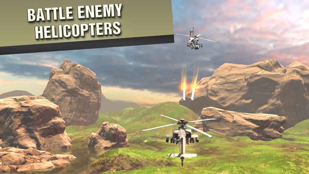 VR Battle Helicopters screenshot game